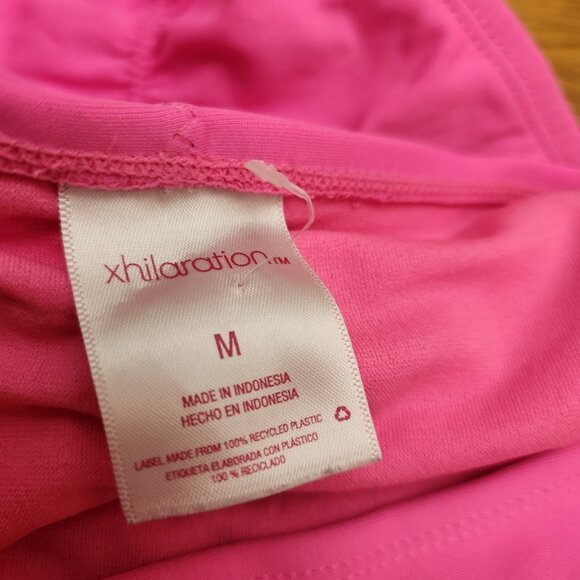 Xhilaration Bikini Bottom Women's Size Medium Cheeky Swimsuit Hot Pink M - Picture 3 of 10